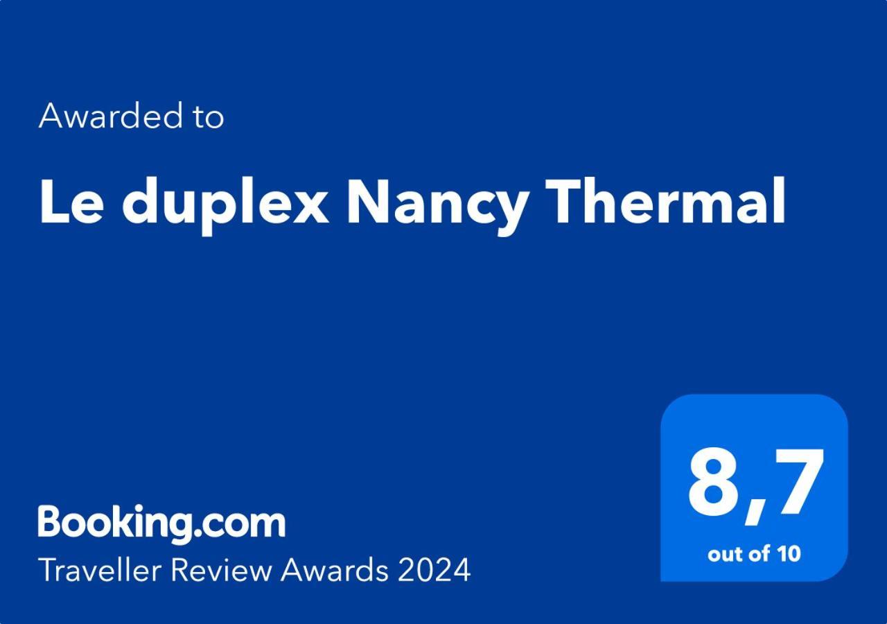 Le Duplex Nancy Thermal Exterior foto